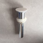 Βαλβίδα επίπεδη χωρίς υπερχείλιση από solid surface επιφάνεια: Ματ, χρώμα: Λευκό Βαλβίδες