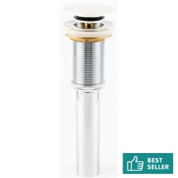 Waste Valve Without overflow material: Solid Surface surface: Matt, color: White