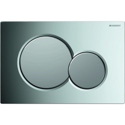 Flush wall plates for concealed cistern dual flush valve material: ABS Mechanical with string, color: Chrome surface: Glossy Flush plates