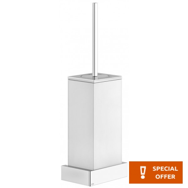 Brush (broom) material: Brass Wall-mounted, color: Chrome/White surface: Matt Toilet brush holders Brush (broom) material: Brass Wall-mounted, color: Chrome/White surface: Matt Toilet brush holders