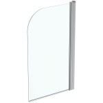 Bathtub enclosure Linear 80x140 5mm opening surface: Glossy, color: Chrome Linear Bathtub enclosure Linear 80x140 5mm opening surface: Glossy, color: Chrome Linear