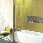 Bathtub enclosure Linear 80x140 5mm opening surface: Glossy, color: Chrome Linear Bathtub enclosure Linear 80x140 5mm opening surface: Glossy, color: Chrome Linear