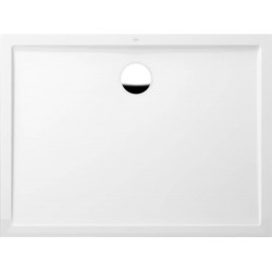 Shower tray Rectangular 100x80 material: Quaryl Quaryl, color: White surface: Glossy Rectangular