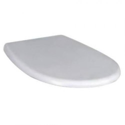 Toilet-seat soft closing, style: Wrapover, color: White Toilet seats & covers