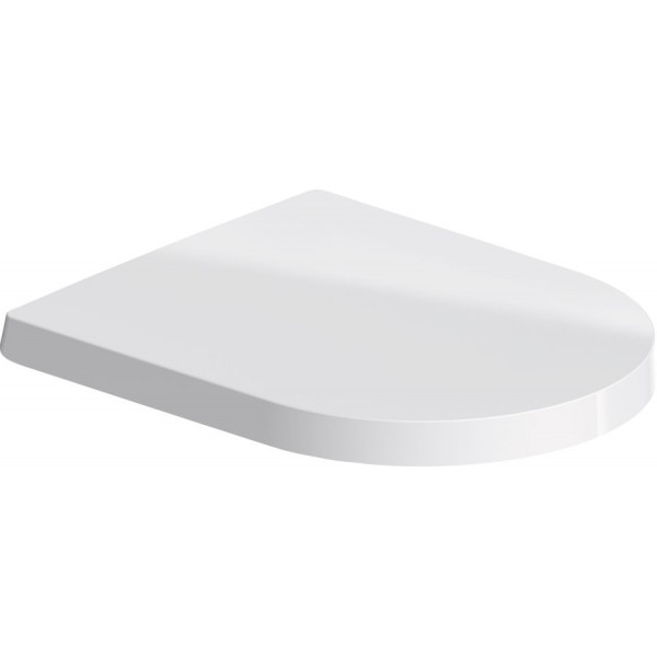 Toilet-seat soft closing, style: Wrapover, color: White Toilet seats & covers Toilet-seat soft closing, style: Wrapover, color: White Toilet seats & covers