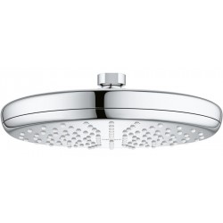 Shower head Wall-mounted / Ceiling-mounted 21x21 material: ABS, style: 1 spray Water Saving 9.5 l/min flow limiter, color: Chrome surface: Glossy