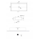 Νιπτήρας ελευθέρας τοποθέτησης 80x40x14 από πορσελάνη χωρίς οπή χωρίς υπερχείλιση 80, χρώμα: Λευκό επιφάνεια: Γυαλιστερή Ελευθέρας τοποθέτησης Νιπτήρας ελευθέρας τοποθέτησης 80x40x14 από πορσελάνη χωρίς οπή χωρίς υπερχείλιση 80, χρώμα: Λευκό επιφάνεια: Γυαλιστερή Ελευθέρας τοποθέτησης
