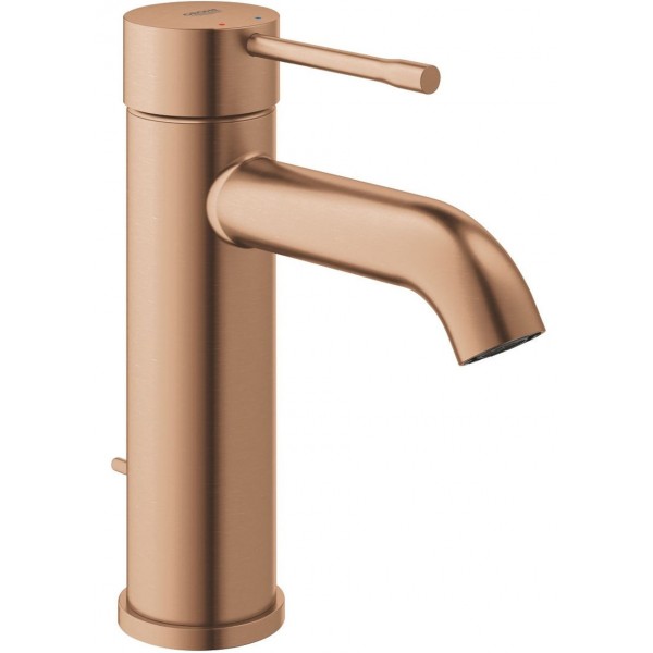 Wash basin tap Deck-mounted material: Brass mixer With pop-up waste set Μ size S-Size DL1 Brushed Warm Sunset, color: Pink Gold surface: Brushed Deck-mounted Wash basin tap Deck-mounted material: Brass mixer With pop-up waste set Μ size S-Size DL1 Brushed Warm Sunset, color: Pink Gold surface: Brushed Deck-mounted