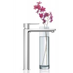 Wash basin tap Deck-mounted for free-standing washbasin material: Brass mixer Without waste XL-Size, color: Chrome surface: Glossy Deck-mounted Wash basin tap Deck-mounted for free-standing washbasin material: Brass mixer Without waste XL-Size, color: Chrome surface: Glossy Deck-mounted