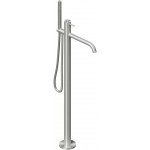 Bathtub tap Floor-standing complete AISI 316 material: Inox, color: Chrome surface: Brushed Floor standing