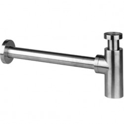 Sink siphon AISI 304 material: Inox surface: Brushed, color: Chrome Siphons