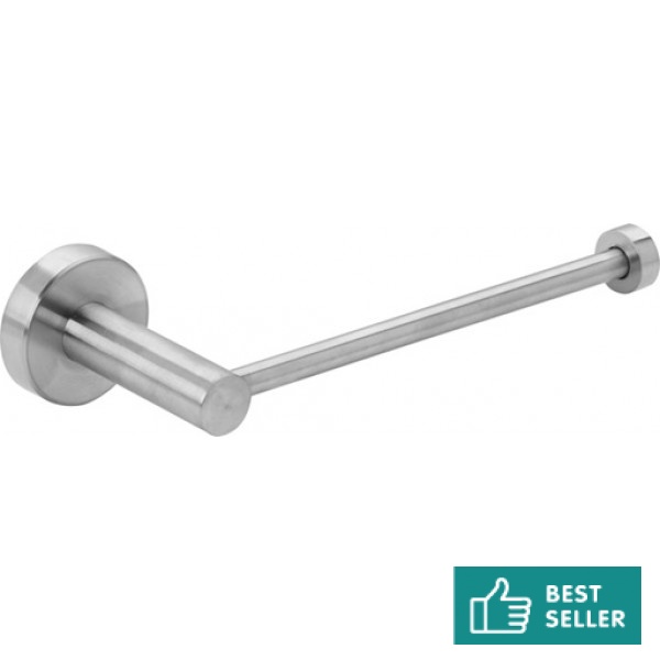 Paper holder no cover material: Inox AISi 304, color: Chrome surface: Brushed Toilet paper holders Paper holder no cover material: Inox AISi 304, color: Chrome surface: Brushed Toilet paper holders