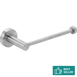 Paper holder no cover material: Inox AISi 304, color: Chrome surface: Brushed Toilet paper holders