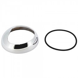 Grip cap material: ABS, color: Chrome Chrome flanges