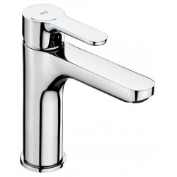 Wash basin tap Deck-mounted material: Brass mixer Without waste Μ size, color: Chrome surface: Glossy Deck-mounted
