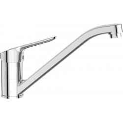 Kitchen tap Deck-mounted material: Brass, color: Chrome surface: Glossy Deck-mounted