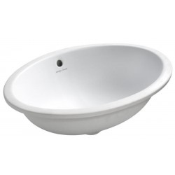 Νιπτήρας υποκαθήμενος 50x36 από πορσελάνη by Ideal Standard, (56x42) με υπερχείλιση, χρώμα: Λευκό επιφάνεια: Γυαλιστερή Υποκαθήμενοι