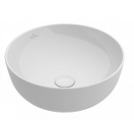 Washbasin Free standing 43x43x13 material: Porcelain Without hole Without overflow, color: White surface: Glossy Free standing