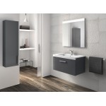 Καθρέπτης, σχήμα: Τετράγωνο 80x80 από κρύσταλλο με φωτισμό LED στο πάνω μέρος Καθρέπτες μπάνιου Καθρέπτης, σχήμα: Τετράγωνο 80x80 από κρύσταλλο με φωτισμό LED στο πάνω μέρος Καθρέπτες μπάνιου