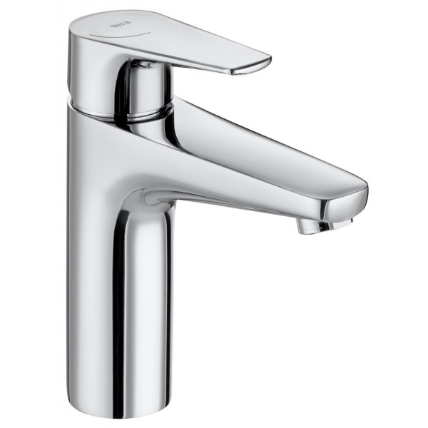 Wash basin tap Deck-mounted L size material: Brass mixer Without waste, color: Chrome surface: Glossy Deck-mounted