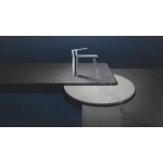 Wash basin tap Deck-mounted material: Brass mixer With pop-up waste set Μ size XS-Size, color: Chrome surface: Glossy Deck-mounted Wash basin tap Deck-mounted material: Brass mixer With pop-up waste set Μ size XS-Size, color: Chrome surface: Glossy Deck-mounted