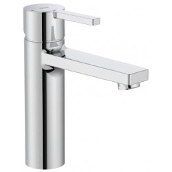 Wash basin tap Deck-mounted L size material: Brass mixer Without waste, color: Chrome surface: Glossy Deck-mounted