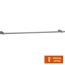 Πετσετοθήκη 60cm inox AISI 316 σταθερή από inox μονή, χρώμα: Χρωμέ επιφάνεια: Βουρτσισμένη