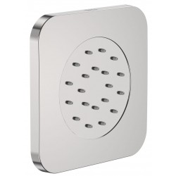 Ντους (Jet) 12,4x12,4cm, 1 ροής, εντοιχισμένο, χρώμα: Χρωμέ από ορείχαλκο επιφάνεια: Γυαλιστερή Ντους
