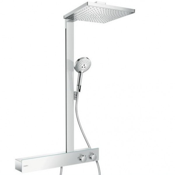 Shower column (Body jet) 1,06x5,55 material: Brass 300 με ShowerTablet 600, color: Chrome surface: Glossy Indoor Shower column (Body jet) 1,06x5,55 material: Brass 300 με ShowerTablet 600, color: Chrome surface: Glossy Indoor