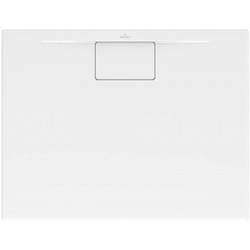 Ντουζιέρα ορθογώνια 100x75 από ακρυλικό Metalrim, White Alpin, χρώμα: Λευκό επιφάνεια: Γυαλιστερή