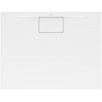 Shower tray Rectangular 100x75 material: Acrylic Metalrim, White Alpin, color: White surface: Glossy Rectangular