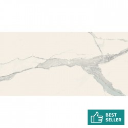 Floor tiles 59,7x119,7 Italy glossy, 9mm, style: marble 1st choice rettificato surface: Glossy, hue: White/Grey