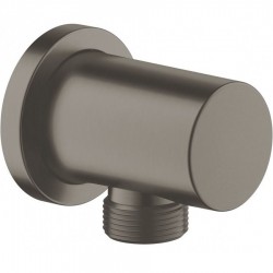 Provision brushed hard graphite, color: Grey surface: Brushed Outlet elbows