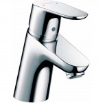 Wash basin tap Deck-mounted material: Brass mixer S size With pop-up waste set 70, color: Chrome surface: Glossy Deck-mounted