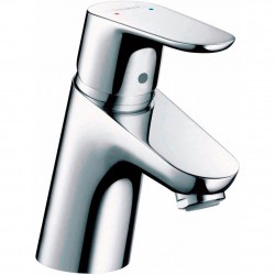 Wash basin tap Deck-mounted material: Brass mixer S size With pop-up waste set 70, color: Chrome surface: Glossy Deck-mounted