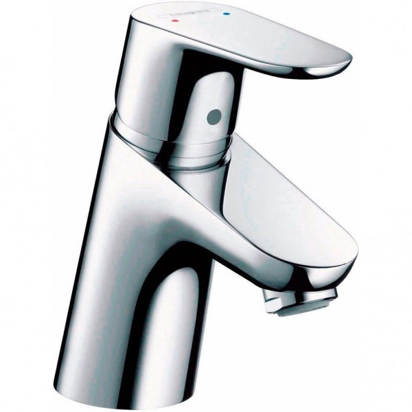 Wash basin tap Deck-mounted material: Brass mixer S size With pop-up waste set 70, color: Chrome surface: Glossy Deck-mounted