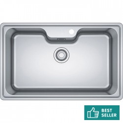 Sink Stainless (Steel) 81x51 material: Inox surface: Matt free nested 1 bowl, color: Chrome Stainless steel