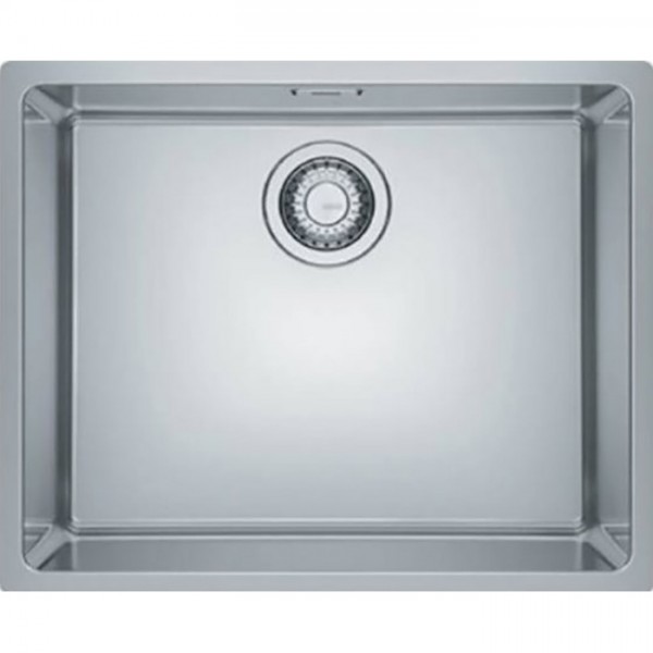 Sink Stainless (Steel) 50x40 material: Inox surface: Brushed free Slim top / Flushmount / Undermount 1 bowl, color: Chrome Stainless steel