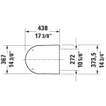 Κάλυμμα λεκάνης soft closing Wrapover Compact 43,8cm, χρώμα: Λευκό Καλύμματα Κάλυμμα λεκάνης soft closing Wrapover Compact 43,8cm, χρώμα: Λευκό Καλύμματα