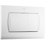 Flush wall plates for concealed cistern 62 dual flush valve material: ABS Mechanical with string, color: White surface: Glossy Flush plates Flush wall plates for concealed cistern 62 dual flush valve material: ABS Mechanical with string, color: White surface: Glossy Flush plates