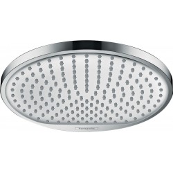 Shower head Wall-mounted / Ceiling-mounted 24x24 material: Brass, style: 1 spray 240, color: Chrome surface: Glossy
