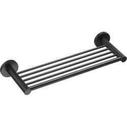 Σπογγοθήκη από ορείχαλκο μονή ρηχή διπλής στήριξης 30x10,5x4,4cm, χρώμα: Μαύρο επιφάνεια: Ματ Σπογγοθήκες