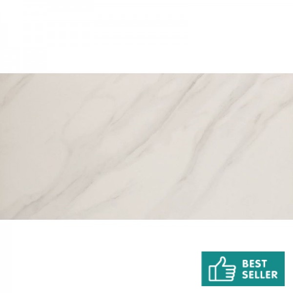 Floor tiles 60x120 Spain Natural, style: marble 1st choice rettificato surface: Matt, hue: White/Grey Plain tiles