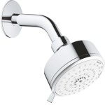 Shower (jet) Cosmo 3 sprays, color: Chrome material: Brass surface: Glossy Shower (jet) Cosmo 3 sprays, color: Chrome material: Brass surface: Glossy Wall-mounted shower heads