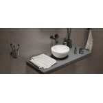Νιπτήρας ελευθέρας τοποθέτησης 23x23x11,5 από solid surface χωρίς οπή  χωρίς υπερχείλιση, χρώμα: Λευκό επιφάνεια: Ματ Ελευθέρας τοποθέτησης