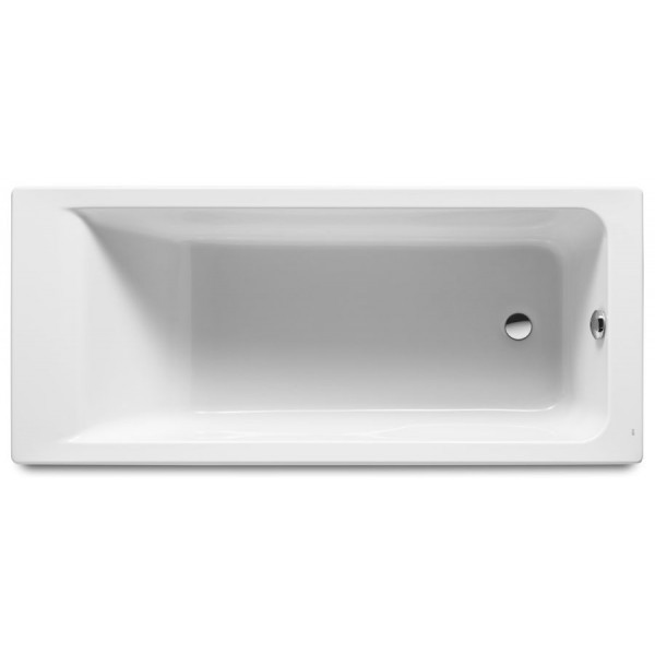 Bathtub Rectangular 160x70 material: Acrylic, color: White no grab bars surface: Glossy Rectangular