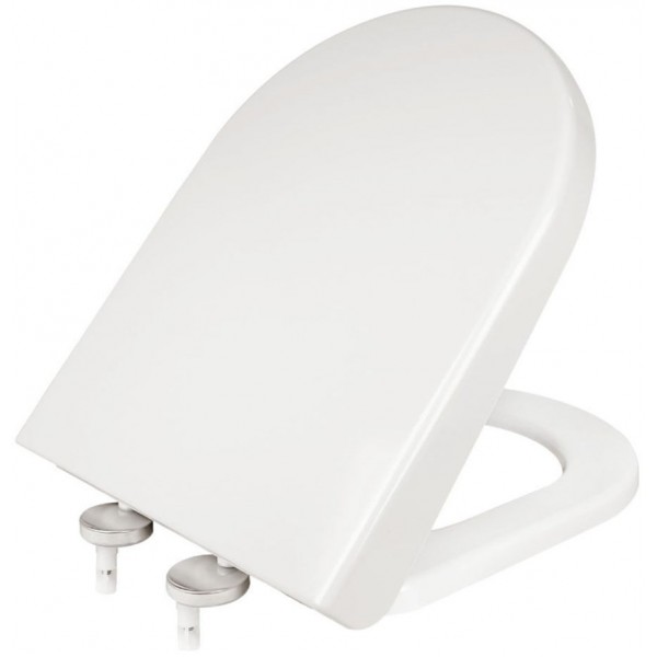 Toilet-seat soft closing, style: Wrapover, color: White Toilet seats & covers Toilet-seat soft closing, style: Wrapover, color: White Toilet seats & covers