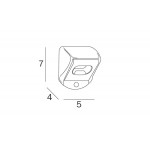 Opener material: Inox, color: Chrome Bottle openers