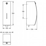 Dispenser από inox επίτοιχος τύπος 800ml, 10x13,4x30,4, χρώμα: Χρωμέ επιφάνεια: Βουρτσισμένη Dispenser Dispenser από inox επίτοιχος τύπος 800ml, 10x13,4x30,4, χρώμα: Χρωμέ επιφάνεια: Βουρτσισμένη Dispenser