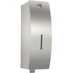 Dispenser από inox επίτοιχος τύπος 800ml, 10x13,4x30,4, χρώμα: Χρωμέ επιφάνεια: Βουρτσισμένη Dispenser Dispenser από inox επίτοιχος τύπος 800ml, 10x13,4x30,4, χρώμα: Χρωμέ επιφάνεια: Βουρτσισμένη Dispenser